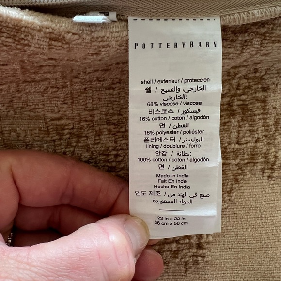 COPY - Pottery barn throw pillow case - Picture 9 of 10